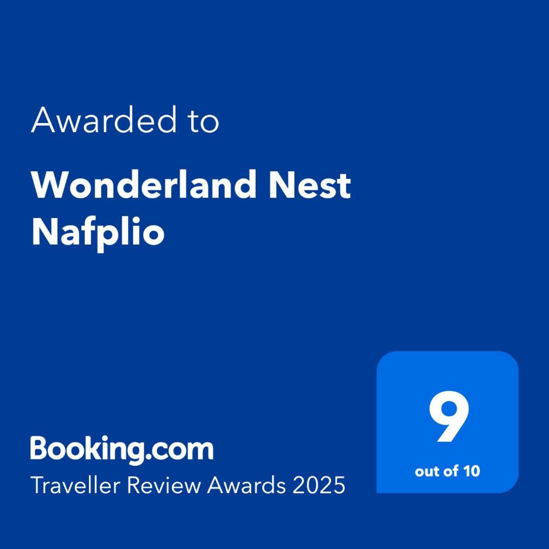"Wonderland" Nest Nafplio Vila Exterior foto